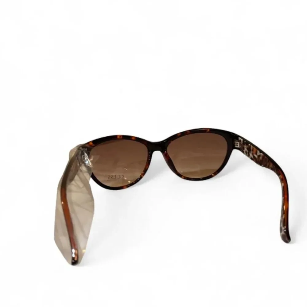 Guess brown tortoiseshell